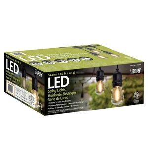 Electric Family LED String Lights - Black